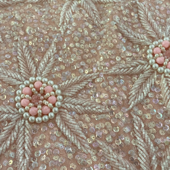 Vintage Going Out Top Beaded Sequin - Picture 3 of 4